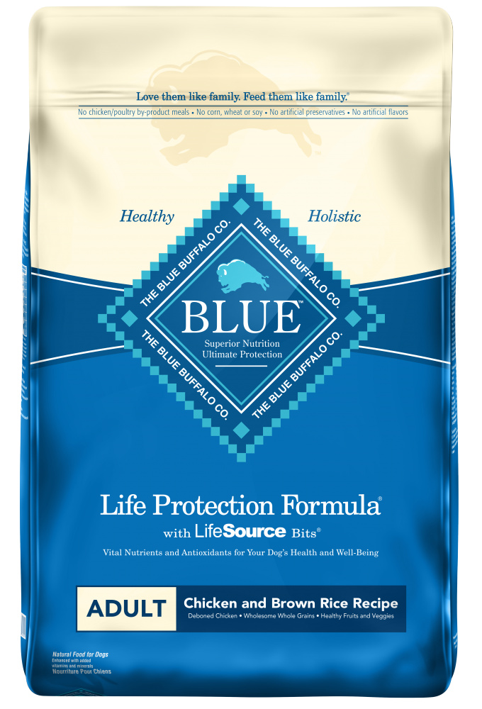 Blue buffalo dog food without 2024 lifesource bits