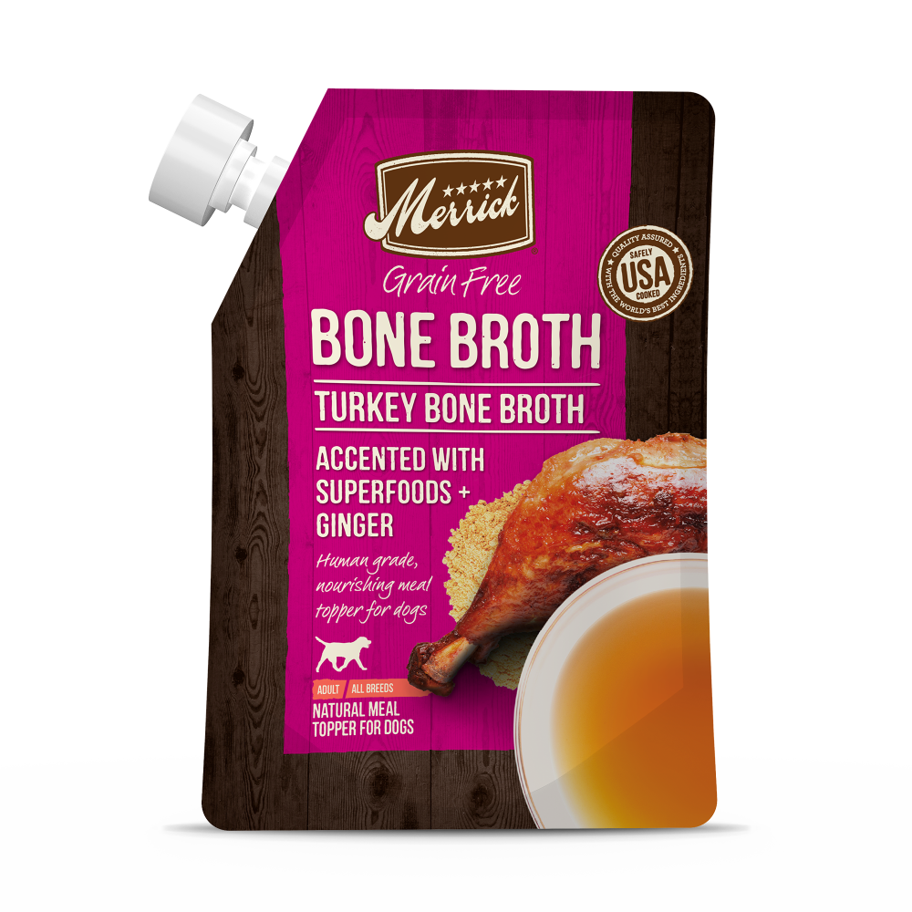 Merrick Grain Free Turkey Bone Broth Wet Dog Food Topper - Morristown, NJ