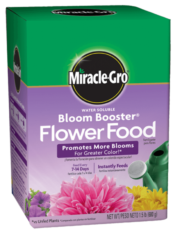 is miracle gro plant food fertilizer Miracle-Gro® Water Soluble Bloom Booster® Flower Food - Morristown, NJ