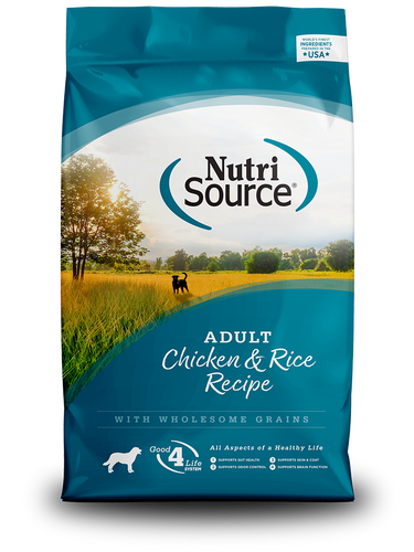 NutriSource® Adult Chicken & Rice Recipe Dry Dog Food (15 Lb)