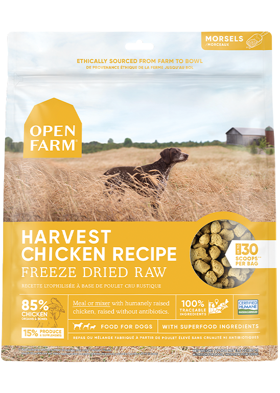 Freeze dried chicken hot sale dog food