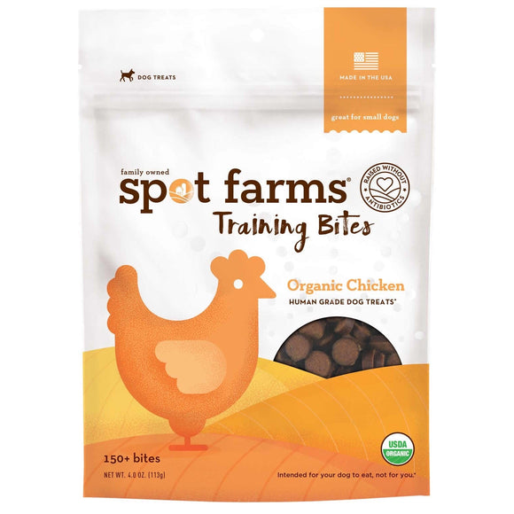 Spot Farms Grain Free Chicken Training Bites 4oz*