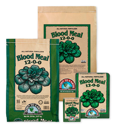 Down To Earth Blood Meal 12-0-0 All Natural Fertilizer