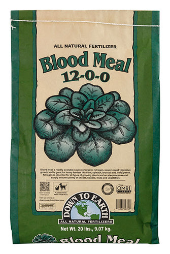 Down To Earth Blood Meal 12-0-0 All Natural Fertilizer