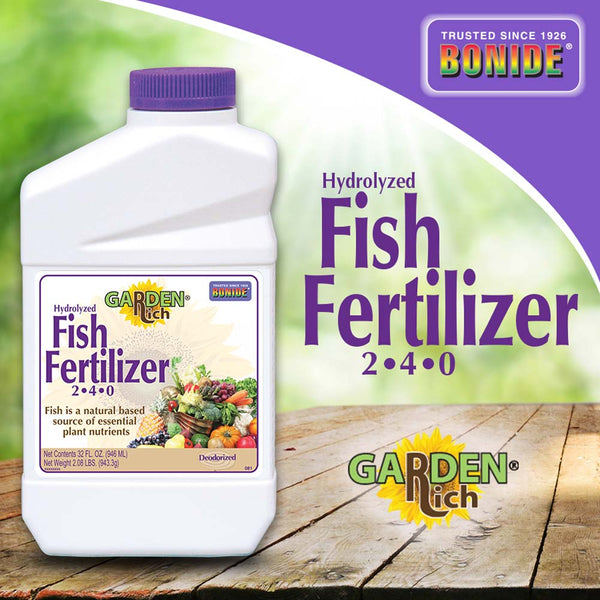 fish fertilizer for succulents BONIDE Garden Rich® Fish Fertilizer 2-4-0 Conc,1 quart/32 oz - Morristown, NJ
