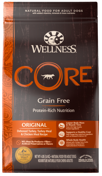 Wellness CORE Natural Grain Free Original Turkey Chicken Recipe