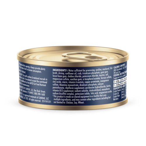 CANIDAE PURE With Sardine and Mackerel in Broth Wet Cat Food