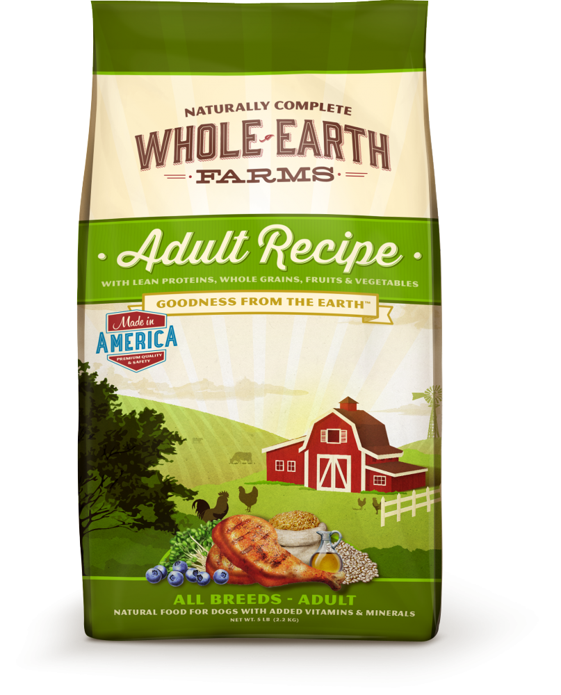 Whole earth 2025 dog food rating