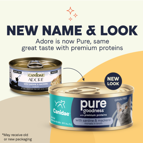 CANIDAE® PURE With Sardine and Mackerel in Broth Wet Cat Food