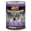 Merrick Backcountry Grain Free Alpine Rabbit Stew Canned Dog Food