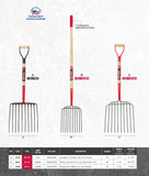 Truper Tools Tru Pro 10-Tine Manure Fork D-Handle