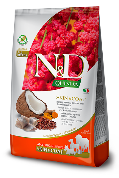 Farmina N&D Quinoa Skin & Coat Herring Dry Dog Food