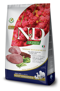 Farmina Natural & Delicious Quinoa & Lamb Weight Management Dog Food