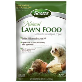 Natural Lawn Food Fertilizer, 11-2-2, Covers 4,000-Sq.-Ft.