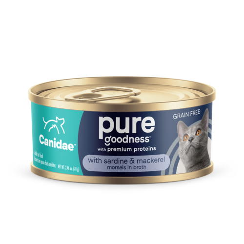 CANIDAE PURE With Sardine and Mackerel in Broth Wet Cat Food