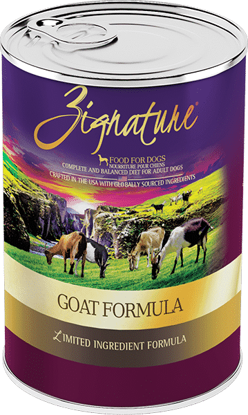 Zignature Limited Ingredient Goat Recipe Wet Dog Food