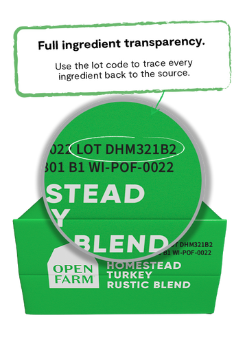 Open Farm Homestead Turkey Rustic Blend