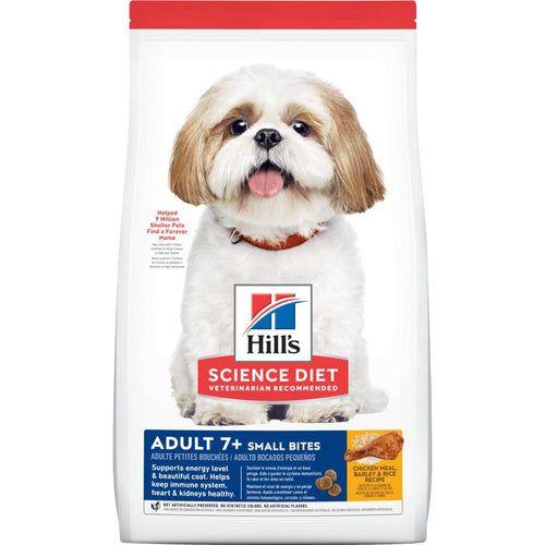 Hill's® Science Diet® Adult 7+ Small Bites Chicken Meal, Barley & Rice Recipe dog food